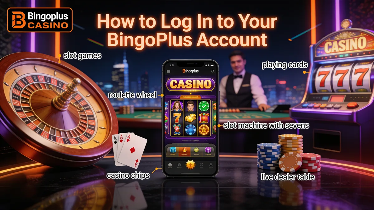 How to Log In to Your BingoPlus Account — bingoplus casino in the Philippines